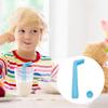 Hiccup Stop Straw for Adults Kids Stop Hiccups Instantly Natural Remedy Quick Hiccups Relief Tool Reusable Vagus Nerve Stimulation Straw
