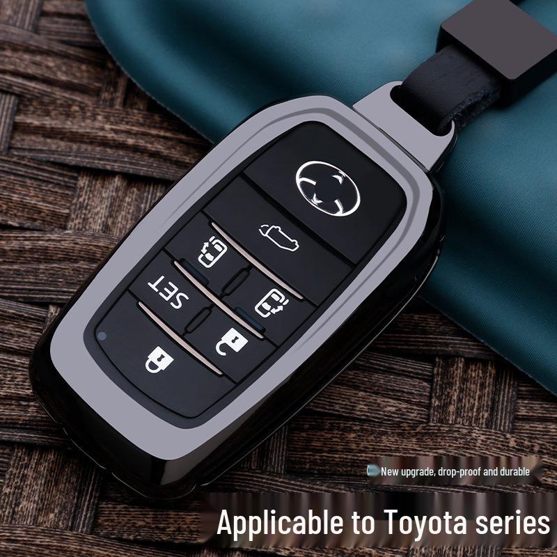 Toyota Alphard/Vellfire 6-Button Key Case Shell