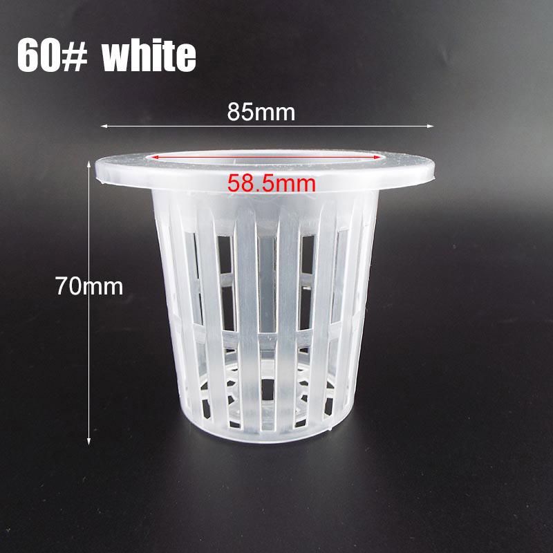 10Pcs Hydroponic Colonization Mesh Plant Grow Pot Net Nursery Cup Basket Holder Aeroponic Vegetable Planting Soilless