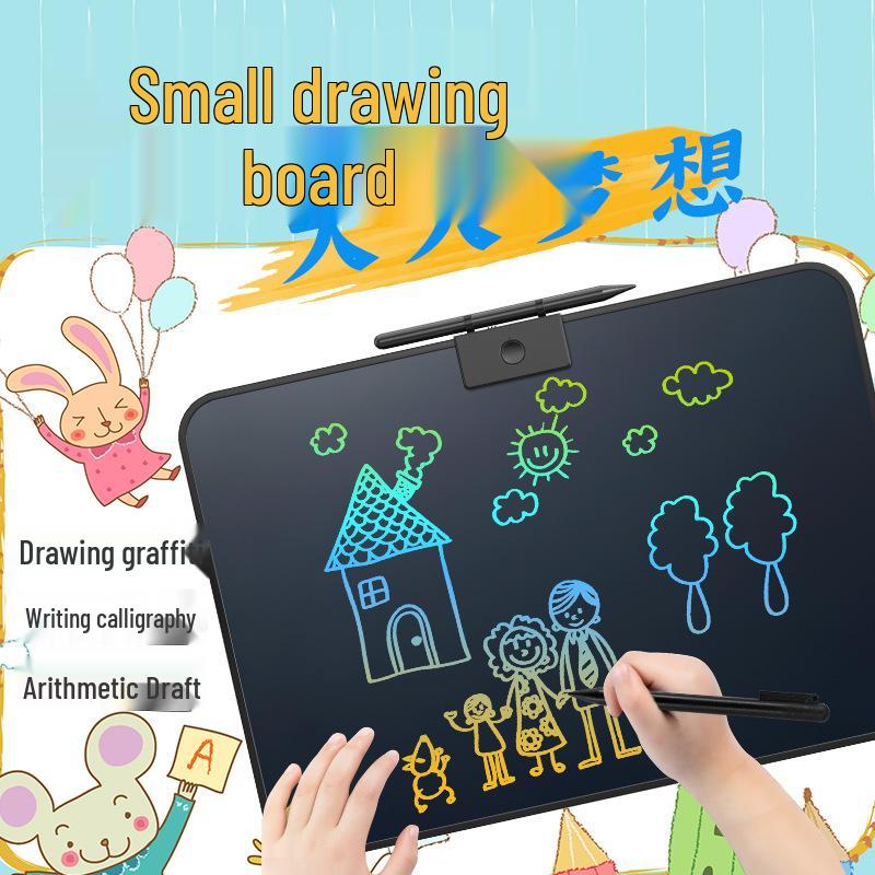 16" Rechargeable LCD Handwriting & Drawing Board for Children - Erasable, Large Teaching Tool