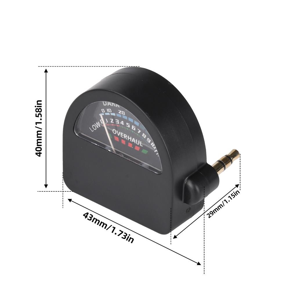 Portable Pipe Leak Detector Multi-Functional Water Leak Detection Tool Sound Collector with Field Strength Meter