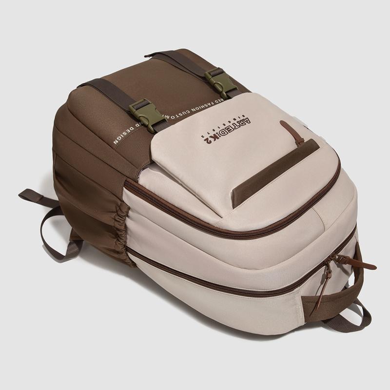 Large Capacity Workwear Backpack for Men and Women High School and College Students Double Shoulder Bag Waterproof