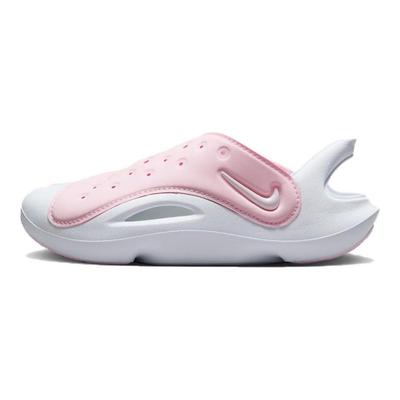 Aqua Swoosh Sandal PS Pink Foam Kids Sneakers White FN0876-600