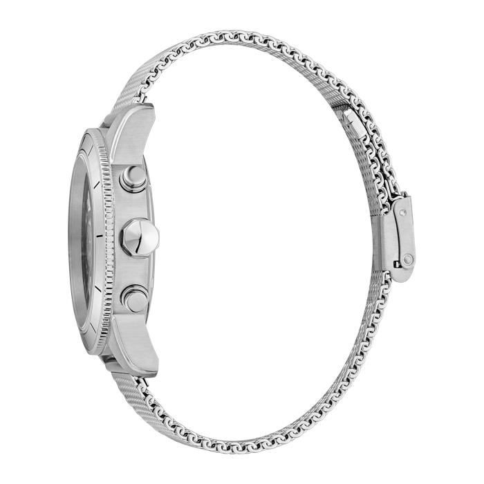 Uhr - JUST CAVALLI - JC1G215M0045 - Quarz - Edelstahl - Milanaise-Armband - Silber