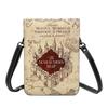 Harry Potter Genuine Leather Smartphone Shoulder Mini Pouch for Women and Popular 19cm High x Wide x 1cm Thick [JMI] Pouch, Bag, Slim, Men,