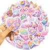 50 Cartoon Candy Small Items Stickers Guitar Notebook Suitcase DIY Waterproof Stickers