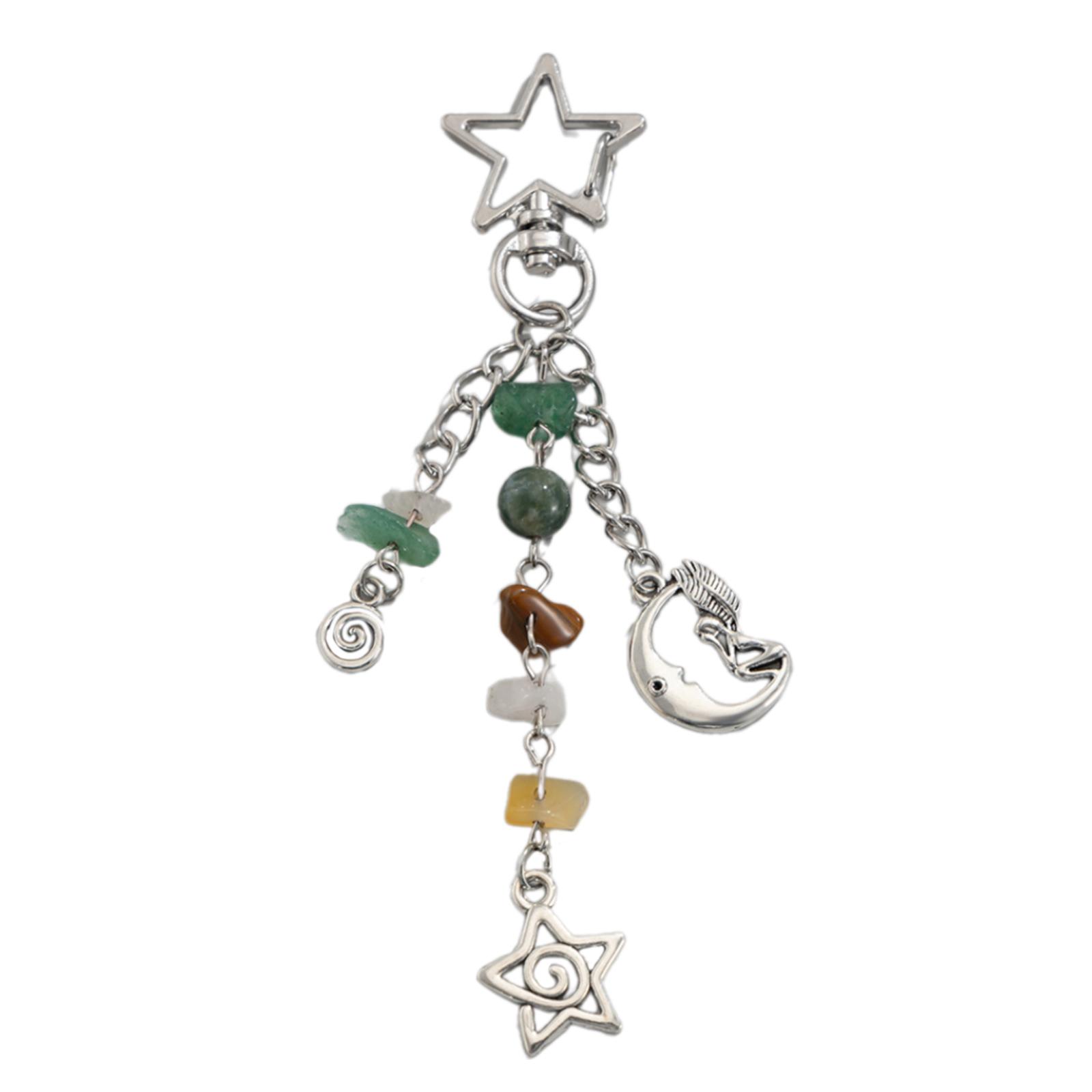 

Модный брелок с дизайном пряжки в виде звезды, брелок для ежедневного использования, женское украшение для ключей, подвеска-шарм, подвесное украшение для повседневной вечеринки B