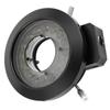 KP P100A Mikroskop 16-LED-Ringlichtquelle mit Polarisator 62mm Helligkeitsregelung