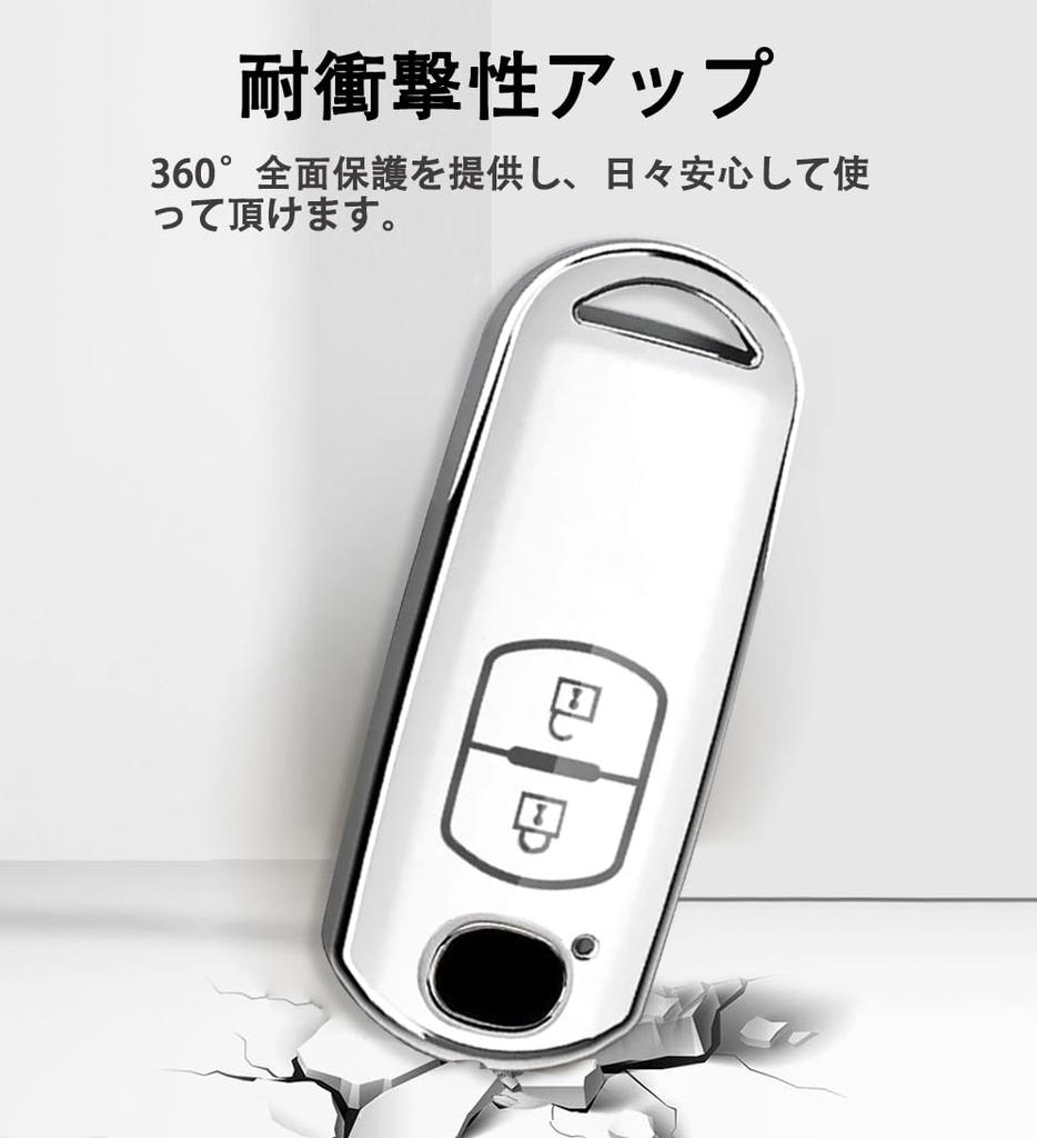 [yoshinari] MAZDA Dedicated Mazda Key Case Cx5 Cx3 Cx8 Axela Atenza Demio Advanced Key