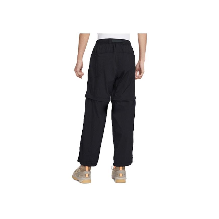 Nike ACG Jednobarevné logo Odnímatelné 2v1 Sportovní kalhoty Pánské Spodní díly Černá DX6647-010