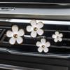 4 Teile/satz Auto Outlet Vent Parfüm Clips Auto Lufterfrischer Klimaanlage Aromatherapie Kleine Daisy Innen Dekoration Zubehör