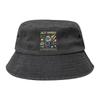 Unisex Distressed Denim Washed Bucket Hat Funny Rocky Project Hail Mary Meme Retro Summer Headwear Fishing Cap Panama Hat Gift