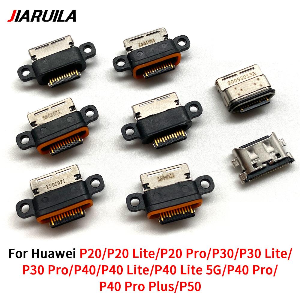 For Huawei P20 P30 P40 Lite Pro P50 Micro USB Connector Charging Port Jack Plug Flex