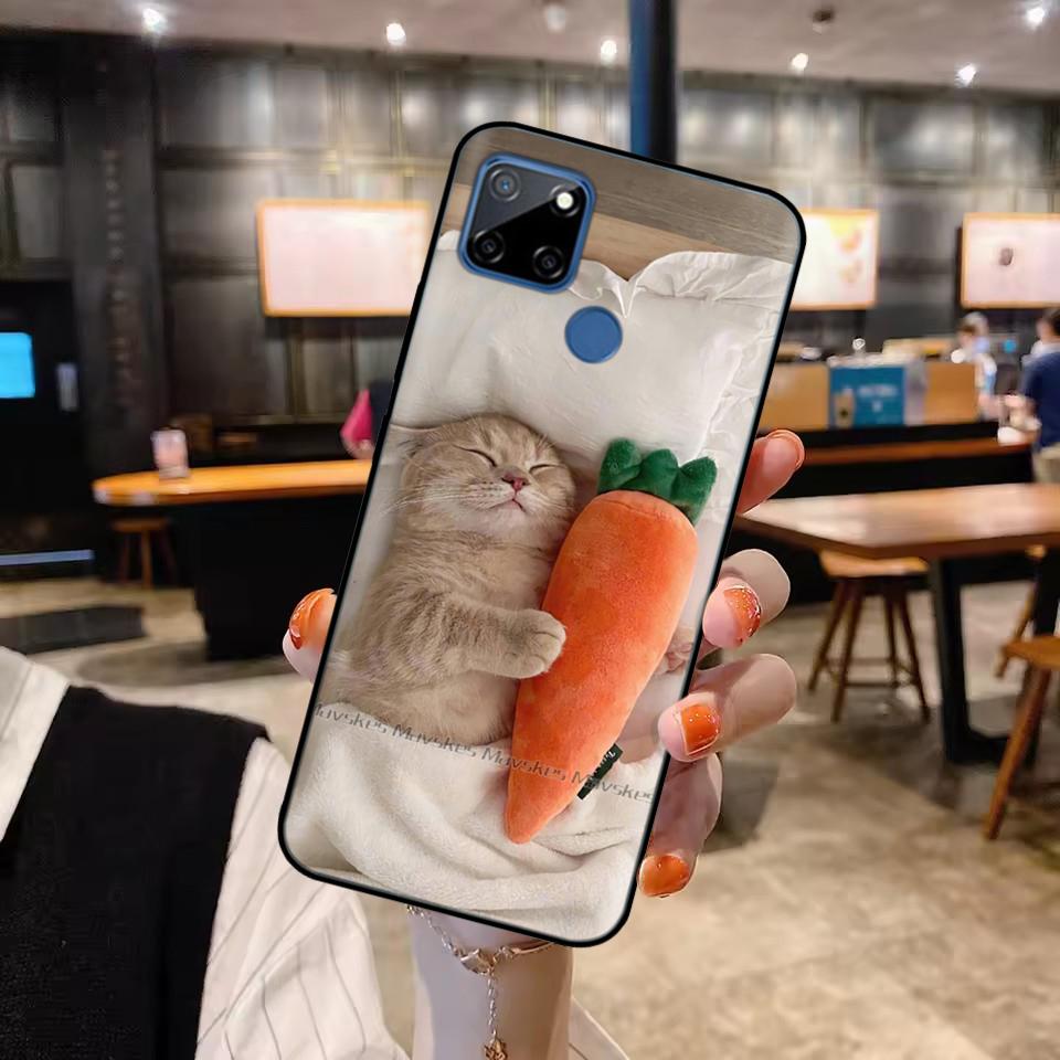 Case For Realme C12 C25 C25s Realme 7i Global Case Cute Soft Silicone TPU Back Cover Realme7i RMX2193 Protective Coque Fundas