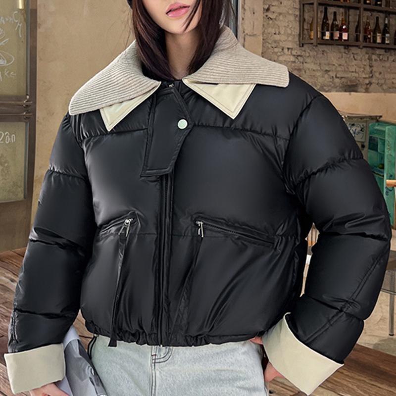 Fashion Winter Jackets Woman Parkas Loose Thick Warm Women's Short Coats