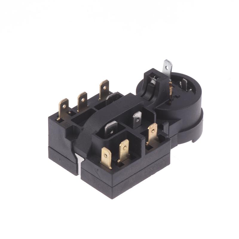 1Pcs Refrigerator Starter Compressor Overload Protector Start Relay Qp3-12A For Refrigerator Accessories