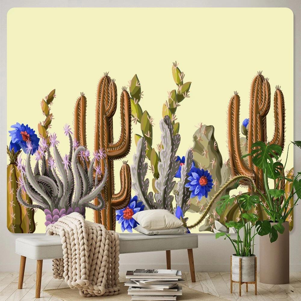 Растения и цветы Домашнее искусство Настенные украшения для дома Гобелен Гобелен — фото 6