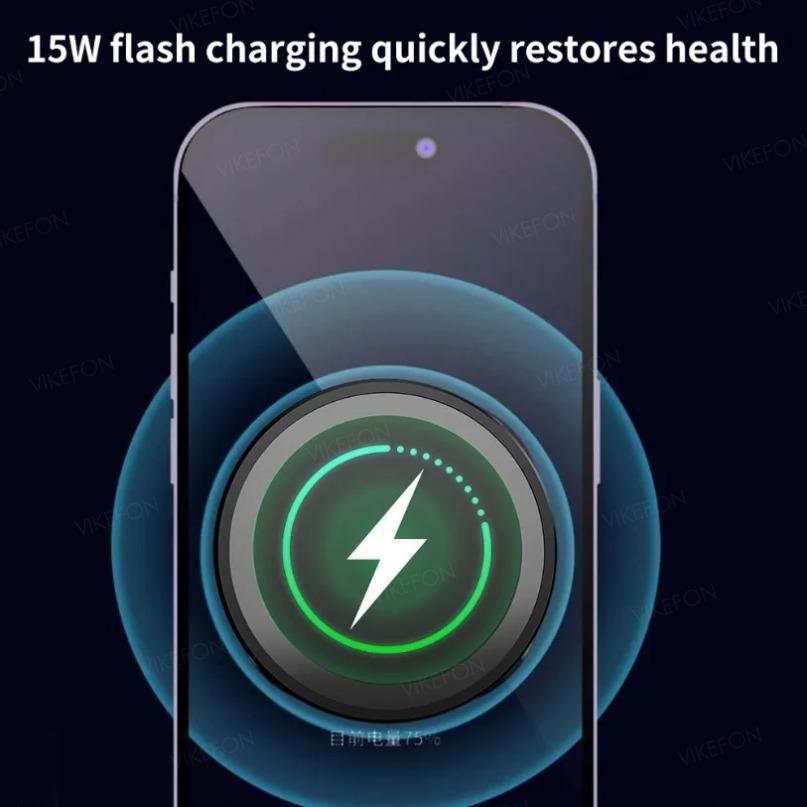 Car GPS Magnetic Phone Holder Stand 360° Rotation Wireless Charger For Magsafe iPhone 16 15 14 13 12 Pro Max Fast Charging Mount