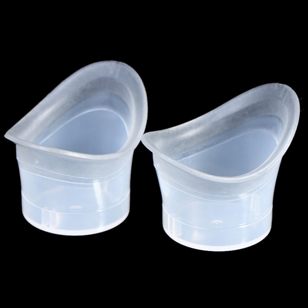 2pcs Eyewash Cup Silicone Resuable Soft Eye Bath Cup Eye Wash Cup For Elderly Women Men Children Precision Fitting Eye