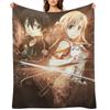 Sword Art Online 23 Überwurfdecke Anime warm für Winter Plaid Warme Decken