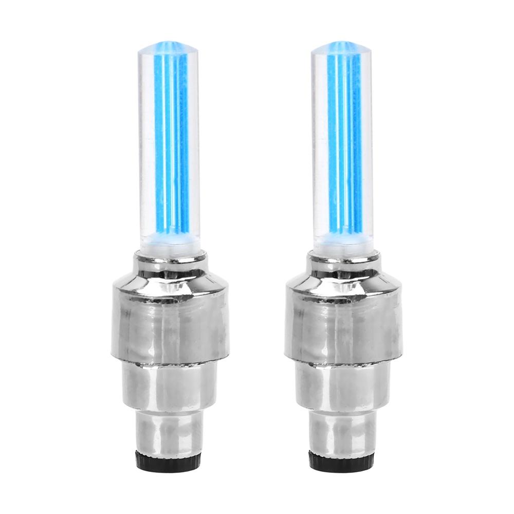 Motorcycle RGB Lights Wheel Hub Decorative Ambient Lamp LED Car Tire Valve Cap Bulb Dirt Pit Bike ATV Racing Vehicle Accessories