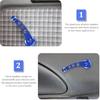 PartyKindom Car Window Handles: 2pcs Window Crank Handle Replacement Aluminum Alloy Winder Crank Riser Replacement Shake Handle for Car Door