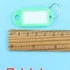 Colored Numbered Keyring and Luggage Tag