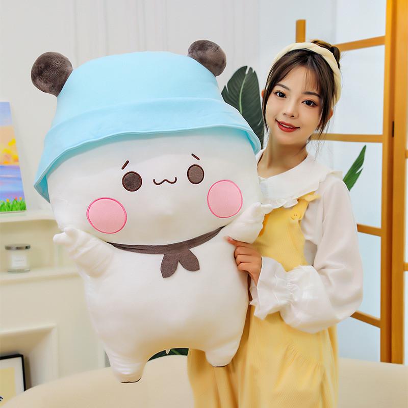 Cartoon Panda Bubu Plush Toy With Pp Cotton Filling For Kids Gift Special Characters Included