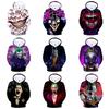 Haha Funny Halloween Joker Men Women 3d Sweatshirt Hoodies Hip Hop Dress Tops
