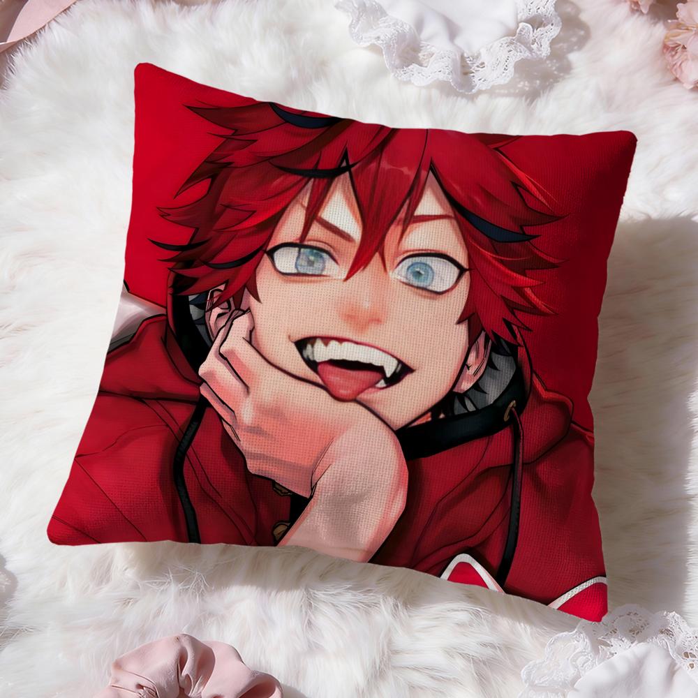Manga G-Gokurakugai Cushion Cover Premium Comfort Reversible Pillow Cove -Two in One Design for Any Room & Car Interior