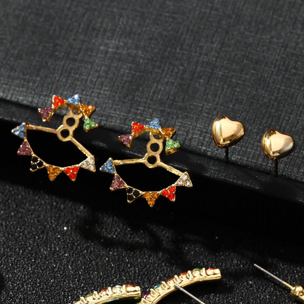 Cute Fresh And Shaped Alloy Earrings Perfect For Celebrations Promotions And