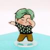 7pcs BTS 10cm Cute Cartoon Acrylic Standee, Bangtan Boys Casual Outfit Cartoon Figure Display, Kpop ARMY Fans Desk Decor