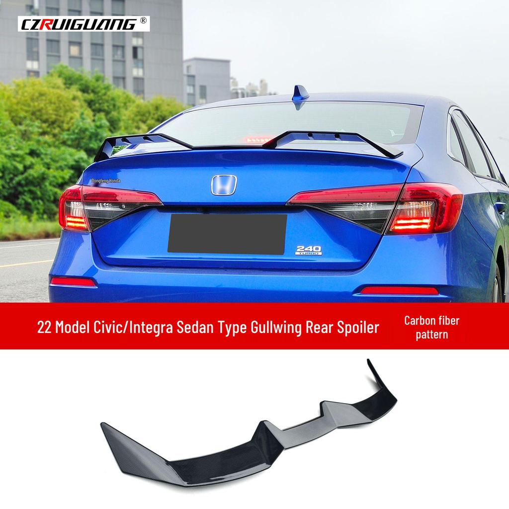 Honda Integra/Civic Front Lip, Rear Spoiler, Side Skirts, Rear Lip, Louvers, and Exhaust Tips Body Kit