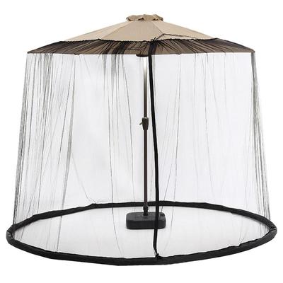Umbrella Mosquito Net Round Hanging Patio Umbrella Net For Bed Door Canopy Mosquito Control Netting For Camping Garden Yard Tent