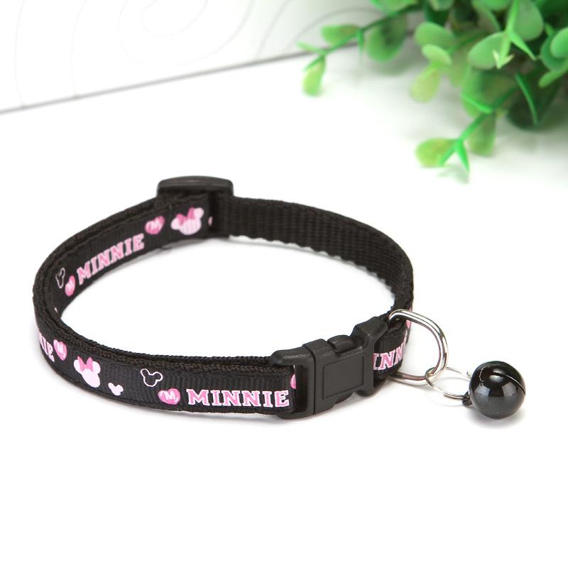 Pet Cartoon Collar with Bell for Cats and Dogs