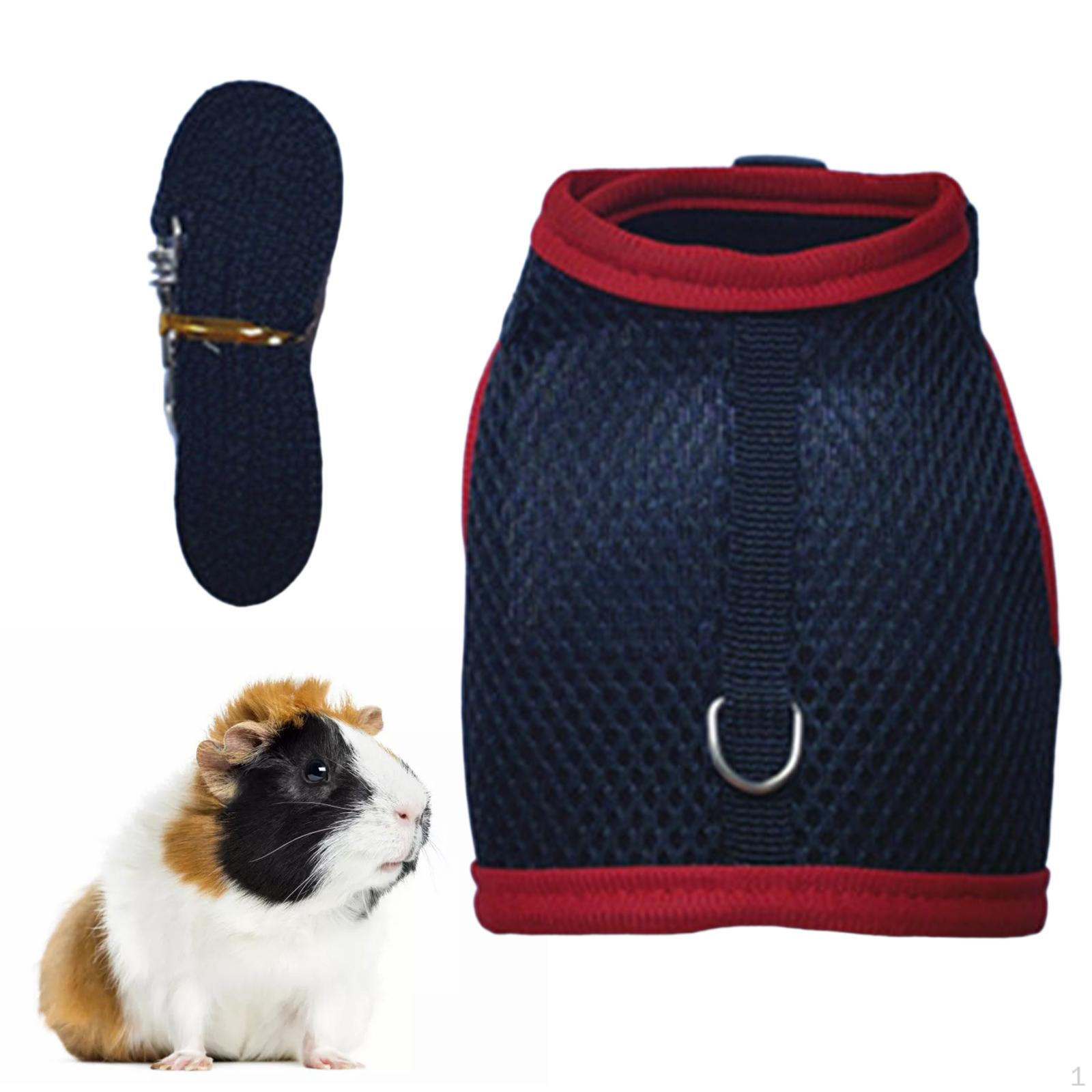 

Harness and Leash Cute Adjustable for Puppy Bunny Small Pets Proof L