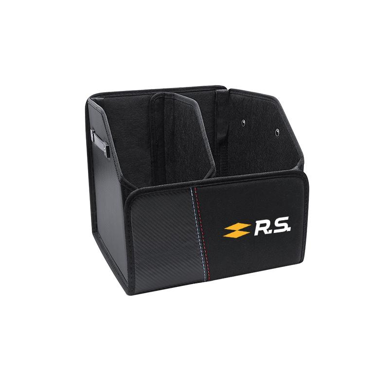 Renault Folding Car Trunk Organizer Box Storage Bag Tools Tidying For Renault RS Line Sport Fluence Austral Kadjar Stepway Logan S222