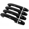 Door Handle Cover For Mercedes Benz Vito V-Class W447 2014-2025 Cars Accessories Carbon Fiber Glossy Black Car Decoration
