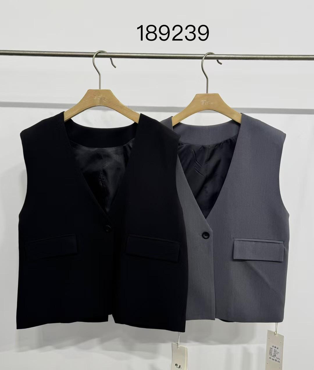 

Весна 2023 Корейский стиль Большой размер Универсальный Повседневный костюм-жилет One Size темно-серого