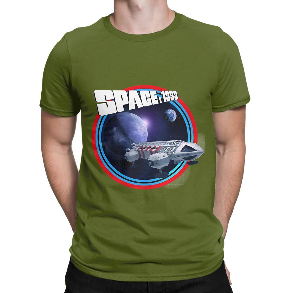 SPACE 1999 poster Graphic Funny 100 Cotton TShirt Space 1999 Tees Tops For Unisex