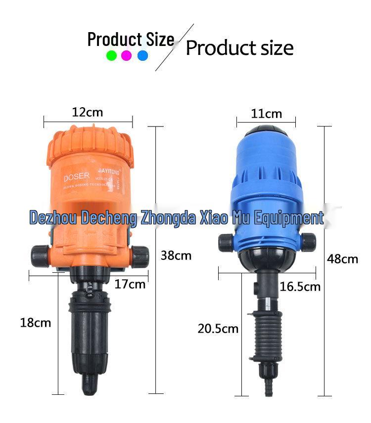 Water-Powered Car Wash and Fertilizer Dosing Pump