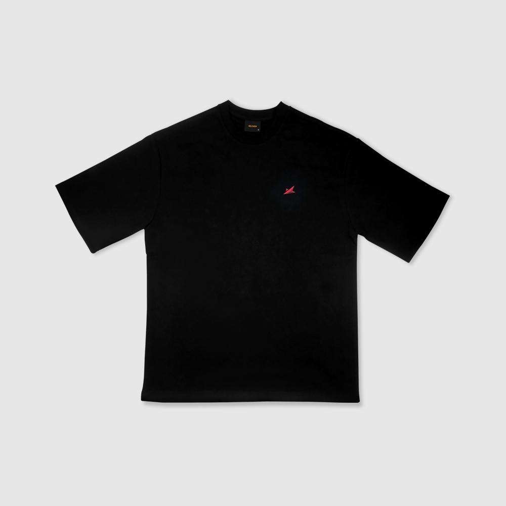Seriver Falling Star Logo T-Shirt Bk Black/M