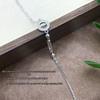 European-American Style S925 Sterling Silver Geometric Bracelet, Versatile Gold-Plated Fashion Accessory for Women