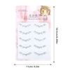 Lower Lashes Natural Invisible Clear Stem Lightweight Comfortable Suitable for Various Makeup Styles
