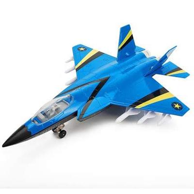 J-31 Alloy Simulierter Kampfjet, Luftfahrtoptik, Chinesisches Militärflugzeugmodell für Kinder, Darts, Spielzeug