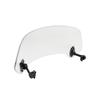 Universal Motorcycle Windshield Extension Adjustable Spoiler Clamp-On Windscreen Deflector For BMW KAWASAKI YAMAHA HONDA SUZUKI