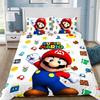 Super Mario Duvet Cover Set Comfortable and Warm Bedding Set for Decorating Your Bedroom and Enhancing Home Life for Teens Gifts