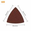 Triangle Sandpaper Sanding Disc Abrasive Tool 3-1/8 Inch
