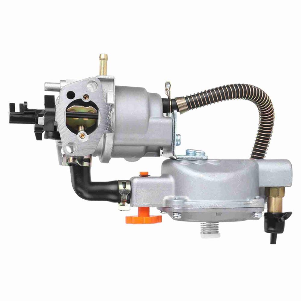 Aluminum Material Dual Fuel Carburetor Pressure Regulator Gas Carburetor Adapter for GX160