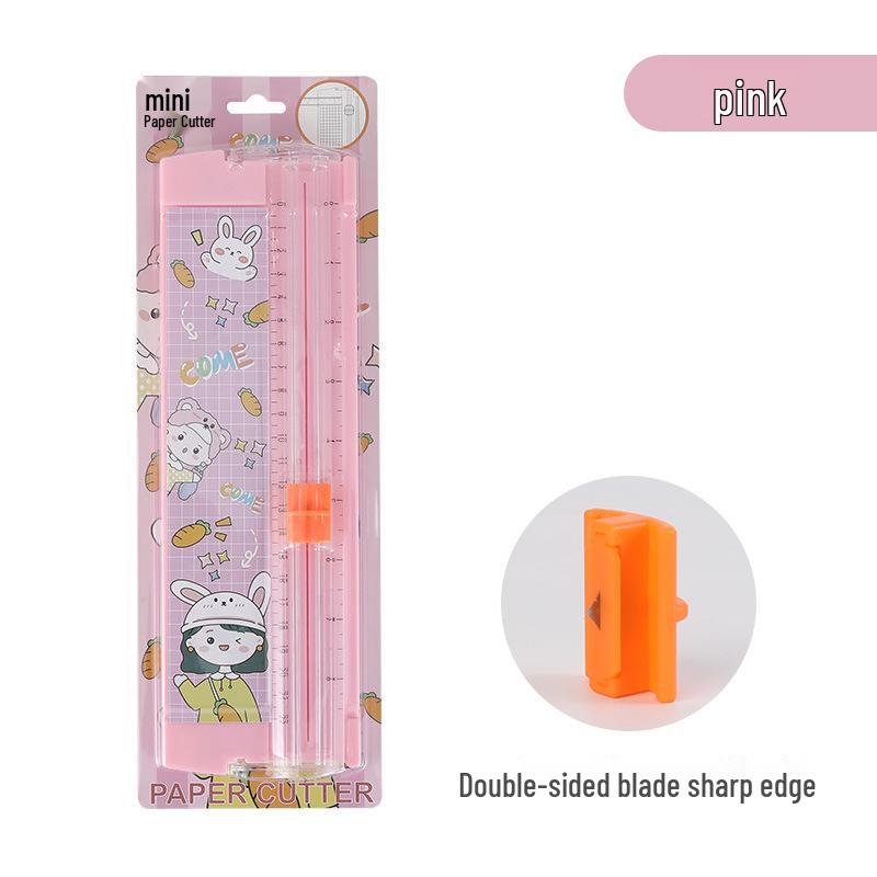 

A5 Student Handmade Paper Cutter: Creative DIY Anime Sliding Knife.